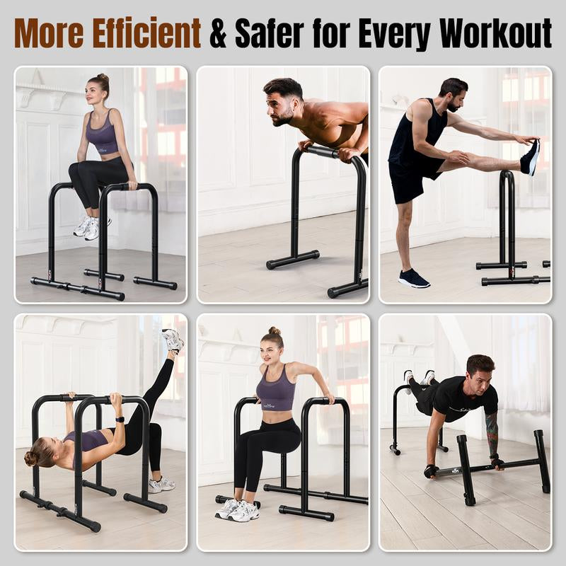 RELIFE REBUILD YOUR LIFE Multi-Function Dip Bar Station Calisthenics Dip Station Heavy Duty Dip Stands Exercise Stabilizer Parallette Push up Stands