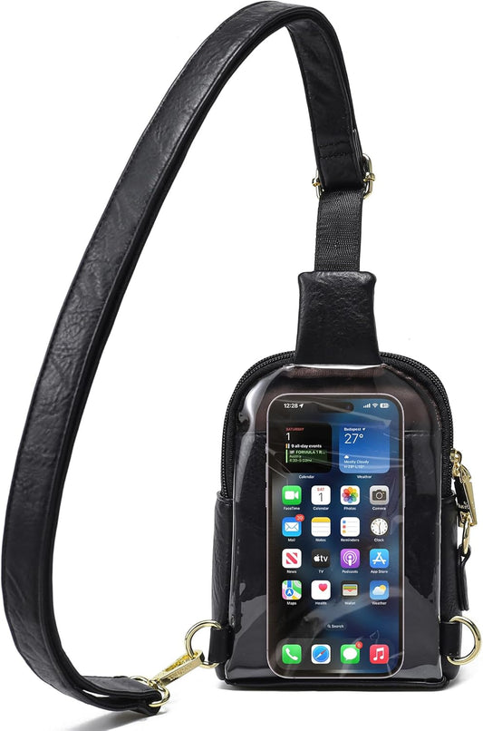 Sling Bag for Women Touchscreen Small Crossbody Cell Phone Purse Fanny Pack