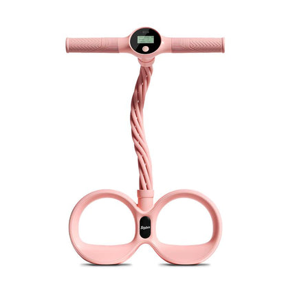 Soulyis Smart Foot Pedal Puller, 6-Tube Elastic Resistance Band, Natural Latex Resistance Rope, Suitable for Abdomen/Waist/Arm/Leg Stretching and Shaping Training, Pilates Equipment, Yoga Equipment, Fitness Shaping, Holiday Gift